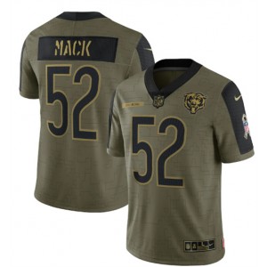 Nike Chicago Bears 52 Khalil Mack 2021 Olive Salute To Service Limited Jersey Dyin,We sell and wholesale Nike Chicago Bears 52 Khalil Mack 2021 Olive Salute To Service Limited Jersey Dyin on line form chian!